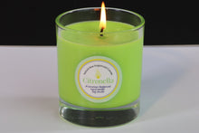 Load image into Gallery viewer, Citronella Scented Soy Wax Glass Container Candle (Repel Insects)