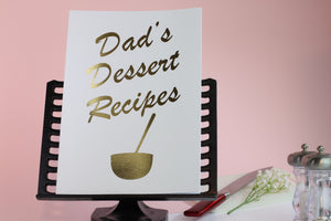 Dad's Dessert's Recipe Book