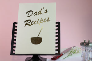 Dad's Recipe Notebook
