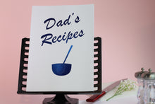 Load image into Gallery viewer, Dad&#39;s Recipe Notebook