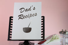Load image into Gallery viewer, Dad&#39;s Recipe Notebook