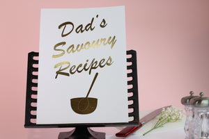 Dad's Savoury Recipe's Book