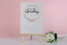 Load image into Gallery viewer, Gold Wedding Invitations