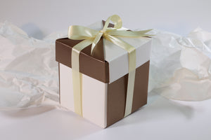 Ivory & Gold Handmade Gift Box