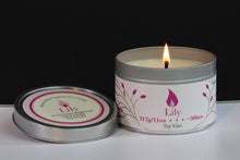 Load image into Gallery viewer, Lily Scented Soy Wax Tin Candle