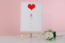 Load image into Gallery viewer, Deluxe Love Themed Wedding Invitations