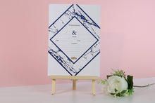 Load image into Gallery viewer, Deluxe Marble Themed Wedding Invitations