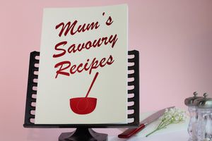 Mum's Savoury Recipe's Book
