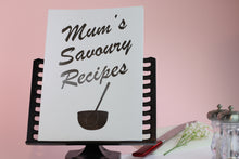 Load image into Gallery viewer, Mum&#39;s Savoury Recipe&#39;s Book