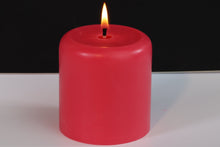 Load image into Gallery viewer, Orchid Scented Soy Wax Pillar Candle