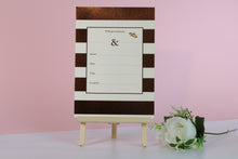 Load image into Gallery viewer, Deluxe Striped Wedding Invitations