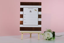 Load image into Gallery viewer, Deluxe Striped Wedding Invitations