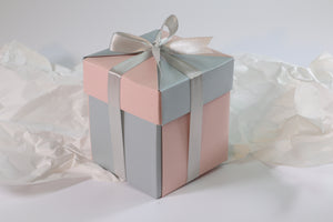 Pink & Silver Handmade Gift Box