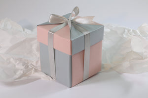 Vanilla Scented Soy Wax Tin Candle Gift Box