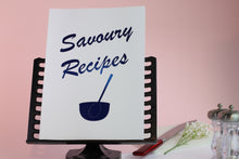 Load image into Gallery viewer, Savoury Recipe&#39;s Book