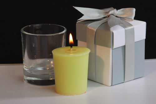 Jasmin Scented Soy Wax Votive Candle