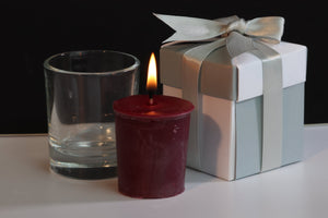 Rosewood Scented Soy Wax Votive Candle