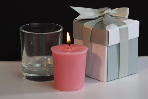 Tranquil Scented Soy Wax Votive Candle