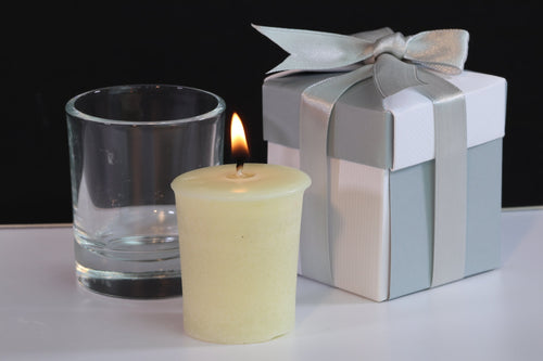 Vanilla Scented Soy Wax Votive Candle