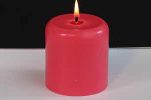 Tranquil Scented Soy Wax Pillar Candle