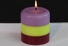 Load image into Gallery viewer, Lily, Jasmine &amp; Rosewood Scented Pillar Candle