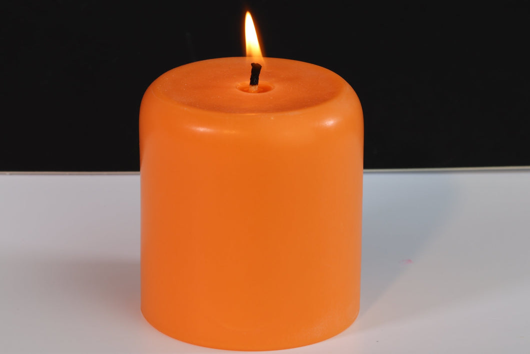 Tropical Scented Soy Wax Pillar Candle