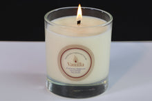 Load image into Gallery viewer, Vanilla Scented Soy Wax Glass Container Candle