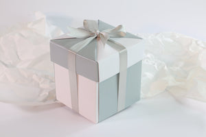 Soy Wax Pillar Candle Gift Box